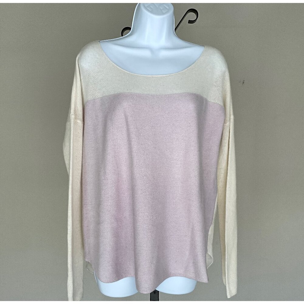 Vince Cashmere Colorblock Sweater